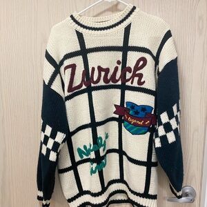 Vintage Karuba Size M Women’s Pullover Sweater Made in Korea